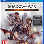 Joc Middle Earth Shadow Of War Definitive Edition pentru PlayStation 4