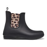 Cizme Crocs Freesail Chelsea Boot Negru - Leopard/Black, Crocs