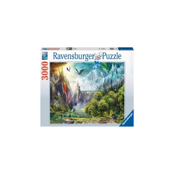 3000 piese The reign of dragons, Ravensburger