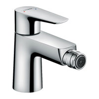 Baterie bideu Hansgrohe Talis E Crom, 