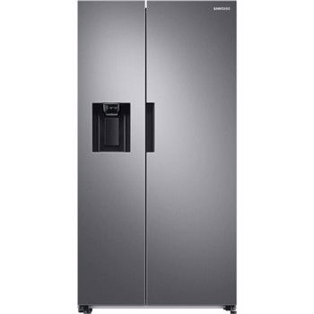 Side by Side SAMSUNG RS67A8510S9/EF, No Frost, 634 l, H 178 cm, Clasa F, Dozator apa, argintiu