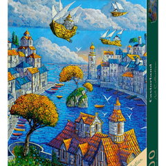 Puzzle 500 piese The Port Art Collection 53889 Castorland Puzzle 500 piese The Port Art Collection 53889 Castorland