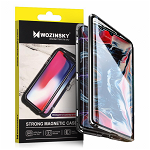 Husa Premium Magneto Glass 360 Grade Upzz Pro iPhone Se 2 ( 2020 ) Negru Transparent, Upzz