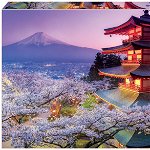 Puzzle 2000 piese - Mount Fuji, Japan | Educa, Educa