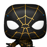 Pop! Marvel Spider Man No Way Home Spider Man Black Gold Suit 9 CM 