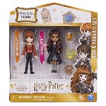 Set 2 Figurine Spin Master Harry Potter Wizarding World Magica Minis Ron si Parvati, Spin Master