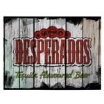 Tablou afis logo bere Desperados - Material produs:: Tablou canvas pe panza CU RAMA, Dimensiunea:: 50x70 cm, 