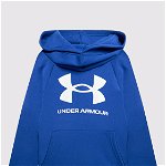 Under Armour Bluză UA Rival Fleece Hoodie 1357585 Verde Relaxed Fit, Under Armour