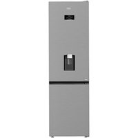 Combina frigorifica Beko B3RCNA404HDXB1, 355 l, No Frost, Clasa E, HarvestFresh, Slim tank water dispenser, AeroFlow, H 203.5 cm (Argintiu), Beko