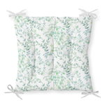 Pernă pentru scaun cu amestec de bumbac Minimalist Cushion Covers Delicate Greens, 40 x 40 cm, Minimalist Cushion Covers