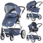 Carucior Chipolino Fama 2 in 1 marine blue, 