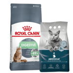 ROYAL CANIN Digestive Care hrana uscata pisica pentru confort digestiv 2 kg + ARISTOCAT nisip bentonita litiera 5 l GRATIS