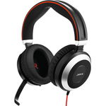 Jabra Casti Jabra Evolve 80 UC Stereo, Negru, Jabra