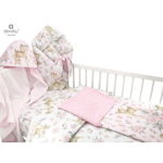 Set pentru bebelusi 6+1 piese, Sweet Deer Pink, Miminu