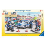 Puzzle Ravensburger Departamentul politiei 15 piese