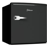 Frigider minibar STARCREST SRMB-47BK, Design Vintage, 46 l, Clasa E, H 52 cm, Negru, STARCREST