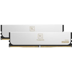Kit Memorie TeamGroup T-Create Expert White Intel XMP 3.0 / AMD EXPO 32GB, DDR5-6000 MHz, CL 30, Dual Channel