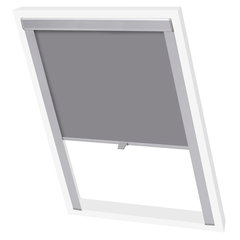 vidaXL Jaluzea opaca tip rulou gri SK08