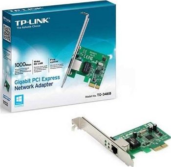 Placa de retea TG-3468 Interfata PCI Express Chipset Realtek Auto MDI/MDIX Port RJ45, Generic