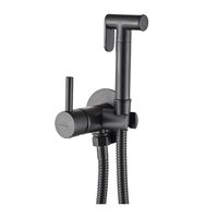 Dus de perete pentru bideu BIDETTA neagra