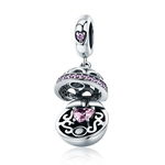 Talisman din argint Pandora\'s Box pink, EdenBoutique