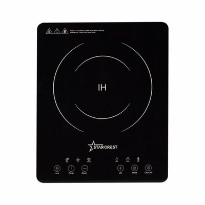 Plita inductie STARCREST SIH-T2000, 2000 W, Touch control, 6 Functii Gatit, Ultra Slim Design