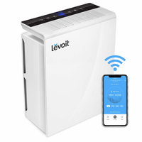 Purificator de aer smart Levoit LV-H131S Prefiltru Carbon activ Filtru True HEPA Alb