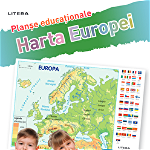 Harta Europei. Planse educationale - ***