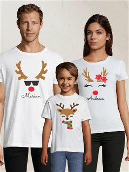 Set de tricouri personalizate pentru familie de Craciun -, 1