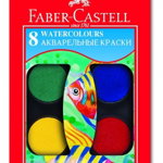 Acuarele de apa Faber Castell 8 culori