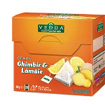 Ceai Vedda ginger lemon 20x2g piramide Ceai Vedda ginger lemon 20 piramide x 2g, Vedda