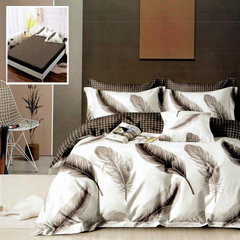LENJERIE FINET 6 PIESE CU HUSĂ – 160×200 ȘI 180×200 (HF6P137), ""