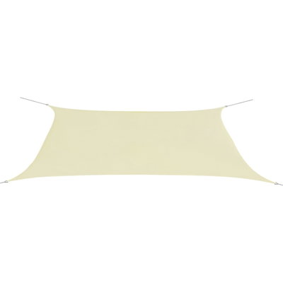Gossi parasolar din tesatura oxford, dreptunghiular, 4 x 6 m, crem, Gossi