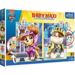 Puzzle Primo baby maxi 2x10 Patrula Catelusilor. Echipa Trefl, Trefl