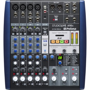 Presonus StudioLive AR8c mixer hibrid cu 8 canale