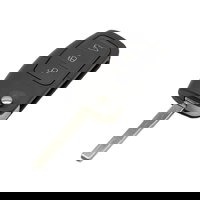 Cheie Auto Completa Techstar® compatibila cu Ford, Focus, Fiesta, Mondeo, 4D63, 433Mhz, 3 Butoane, Inchidere Geamuri, Techstar