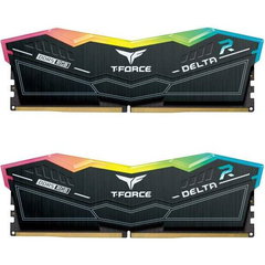 Kit Memorie TeamGroup T-Force Delta RGB Black Intel XMP 3.0 32GB, DDR5-6000 MHz, CL 30, Dual Channel