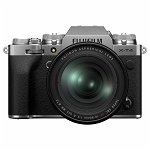 Aparat foto Mirrorless Fujifilm X-T5 , 40MP, Argintiu + Obiectiv XF 16-80mm