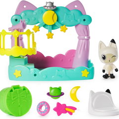 Spin Master Set de joaca Gabby's Dollhouse - Balcon, Concurs de talente, 9 piese
