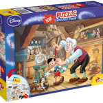 Puzzle de colorat Pinocchio (108 piese)