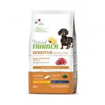 NATURAL TRAINER Sensitive No Gluten, XS-S, Miel, hrană uscată monoproteică câini, sistem digestiv, 2kg, NATURAL TRAINER