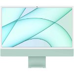 Sistem Desktop PC All-In-One Apple iMac 24" (Mid 2021), Apple M1, 8GB RAM, SSD 256GB, Apple M1 7-core GPU, macOS Big Sur, INT KB, Green
