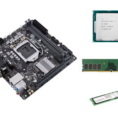 Kit Placa de Baza Second Hand Asus PRIME H310I-PLUS R2.0 + Procesor Intel Core i5-8400 2.80GHz, 8GB DDR4, SSD 256GB NVME, Shield, Cooler, ASUS Kit Placa de Baza Second Hand Asus PRIME H310I-PLUS R2.0 + Procesor Intel Core i5-8400 2.80GHz, 8GB DDR4, SSD 256GB NVME, Shield, Cooler, ASUS