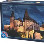 D-Toys Puzzle 1000 Romania, Castelul Corvinilor noaptea, D-Toys