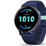 Ceas smartwatch Garmin vívoactive 5 Blue/Blue Metal, GARMIN