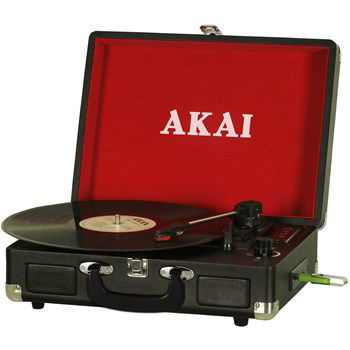 Pick-up AKAI ATT-E10 cu inregistrare pe USB Negru ATT-E10