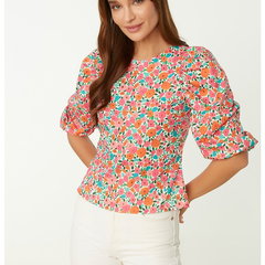 Bluza cu imprimeu floral