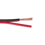 Cablu difuzor 2x4mm OFC CCA rosu-negru transparent 1m NEXUS 20021, Nexus