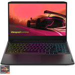 Laptop LENOVO IdeaPad Gaming 3 15ACH6, Procesor AMD Ryzen 7 5800H, 15.6" FHD, RAM 8GB, SSD 512GB, Placa video dedicata nVidia GeForce RTX 3050 Ti 4GB, Free DOS, Shadow Black