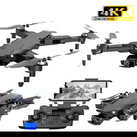 Drona L900 PRO, camera 4K HD, Wi-Fi 5G, GPS follow me, timp zbor 25 minute, neagra, Tenq RS